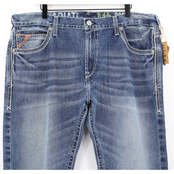 Ariat M7 Rocker Jean 40x34 Low Rise Wider Boot Cut Cowboy Western Rodeo NWT - Picture 3 of 9